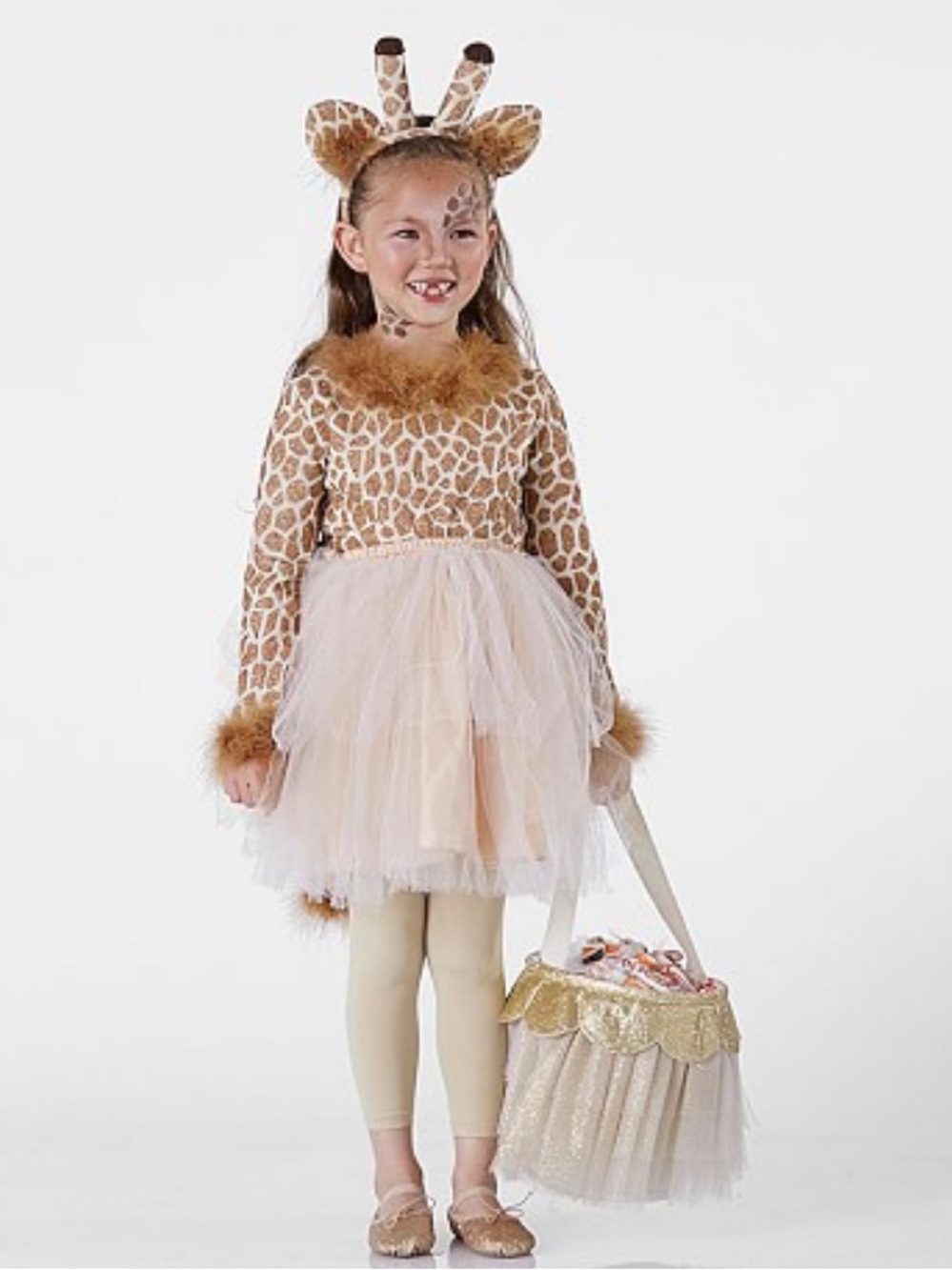 ⭐️Pottery Barn Kids Giraffe Outfit Costume Halloween⭐️